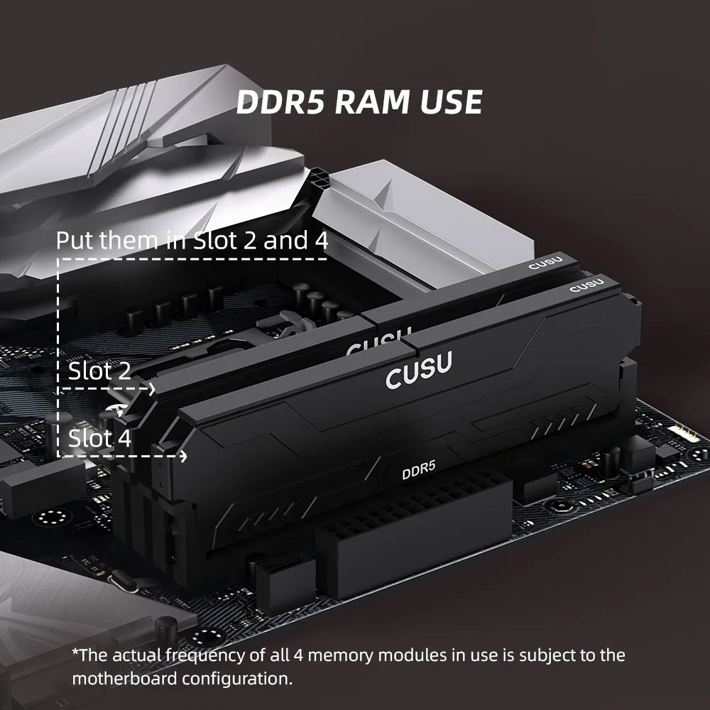 CUSU Ram DDR5 Memory 5600Mhz 6400Mhz Memoria DDR4 3200Mhz 3600Mhz