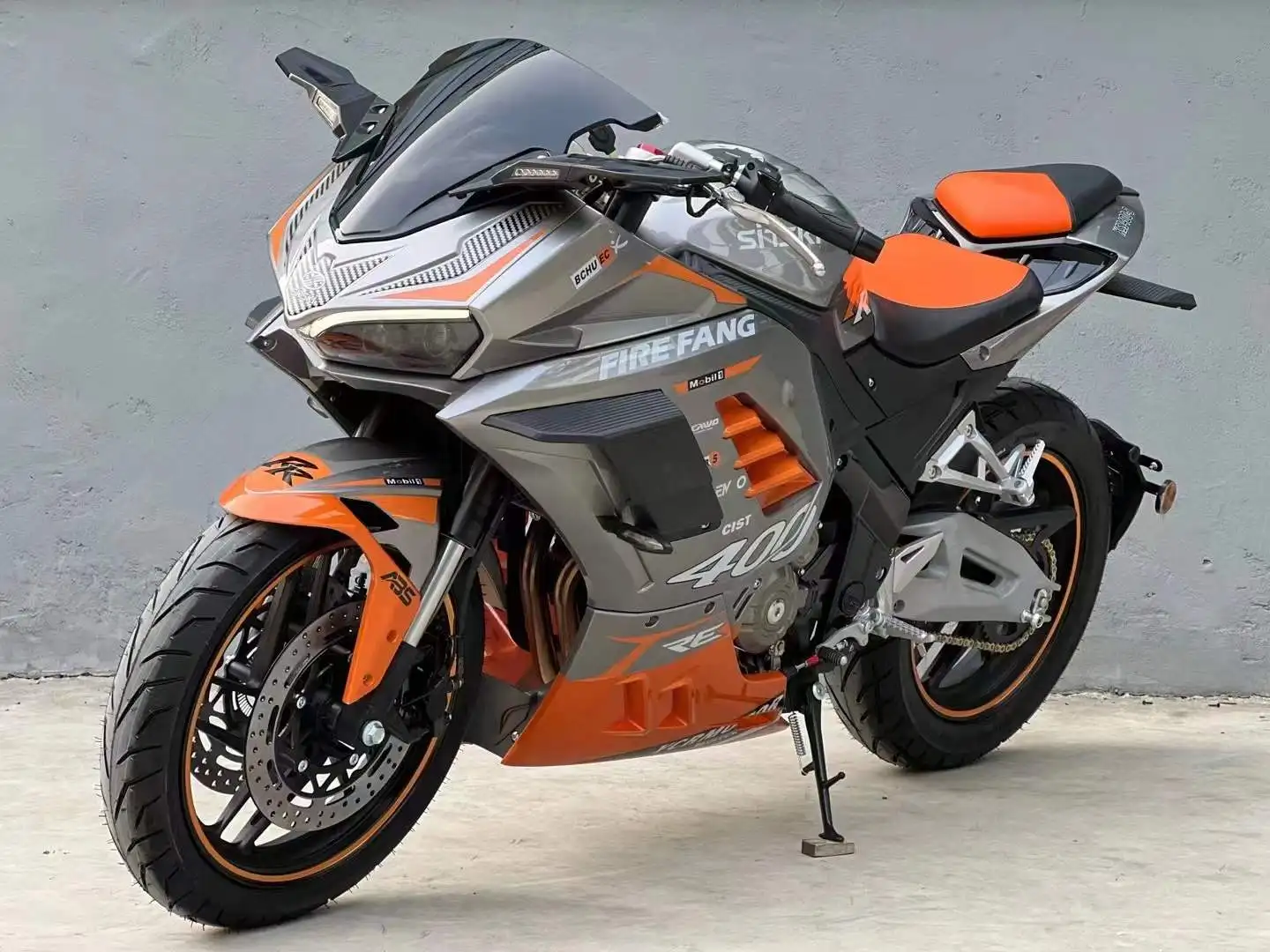 Euro 5 Motorcycle Water Cooling Double Cylinder 400CC Engine EFI ABS  Off Road Racing Motorcycle with TFT Speedometer