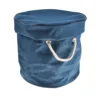 Bolso tipo cubo de juguete - azul marino - tamaño grande