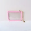 Baby Pink Clear Coin Purse