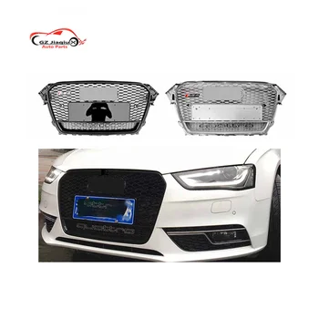 13-16 for audi A4L RS4 Center Grid Upgrade Bright Bar Electroplated Grid in Front of Cellular New Condition