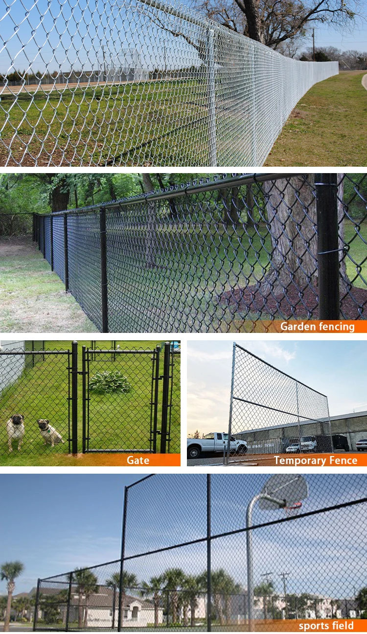 Fence Factory Direct Sale 8 Foot Boundary Wall Pvc Coated Hot Dipped