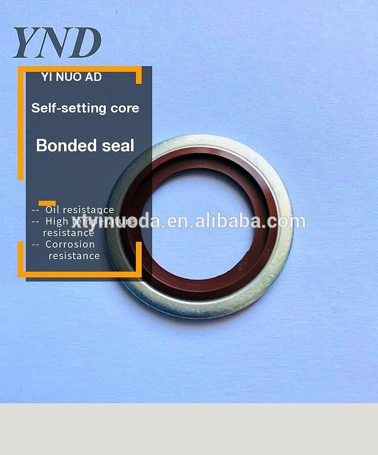 Combination Gasket Nbr Seal Washer Combination Gasket Screw Oil Resistance Half Package Oil