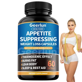Hot Selling Effective Fast Fat Burning Capsule Night Time Fat Loss Slimming Appetite Suppressant Supplement for Weight Loss