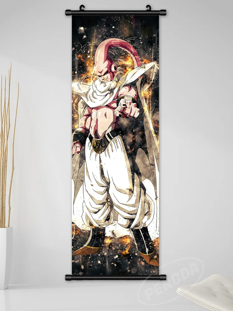 20 * 70CM高精細クールアニメ悟空タペストリードラゴンボール