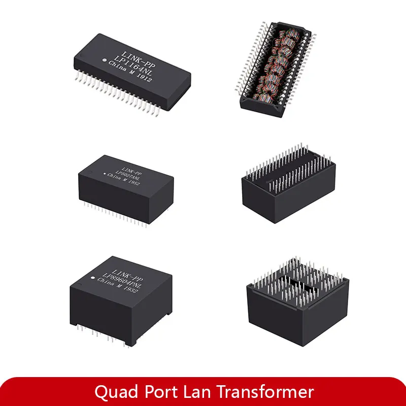 Modules Pulse Discrete Frequency Magnetic Smd Filter Gigabit Pcb Power Amplifiers Ethernet Isolation Poe+  Lan Transformers