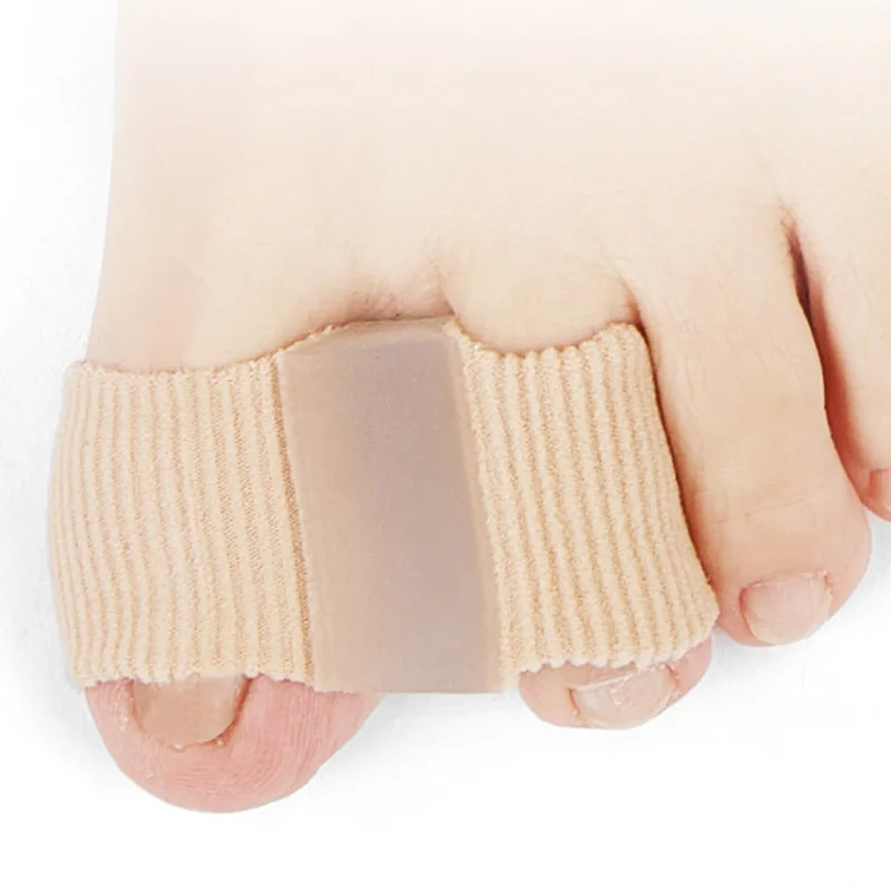 Silicone Big Toe Separator Spacer Comfortable Gel Toe Spreader in Foot Shape for Toes Separador De Dedos En Forma De Pie