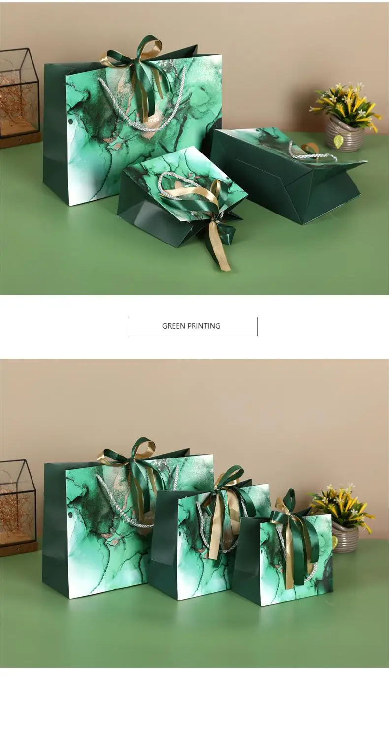 Wholesale Luxury Printed Cosmetic Jewelry Wedding Boutique Shopper