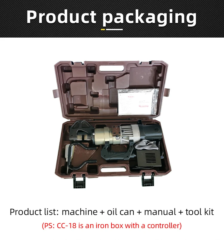 Energy Saving Cc18 Portable Hydraulic Steel Bolt Chain Cutter 110v