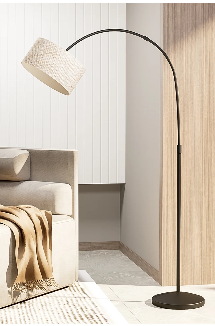 fishing floor lamp rod