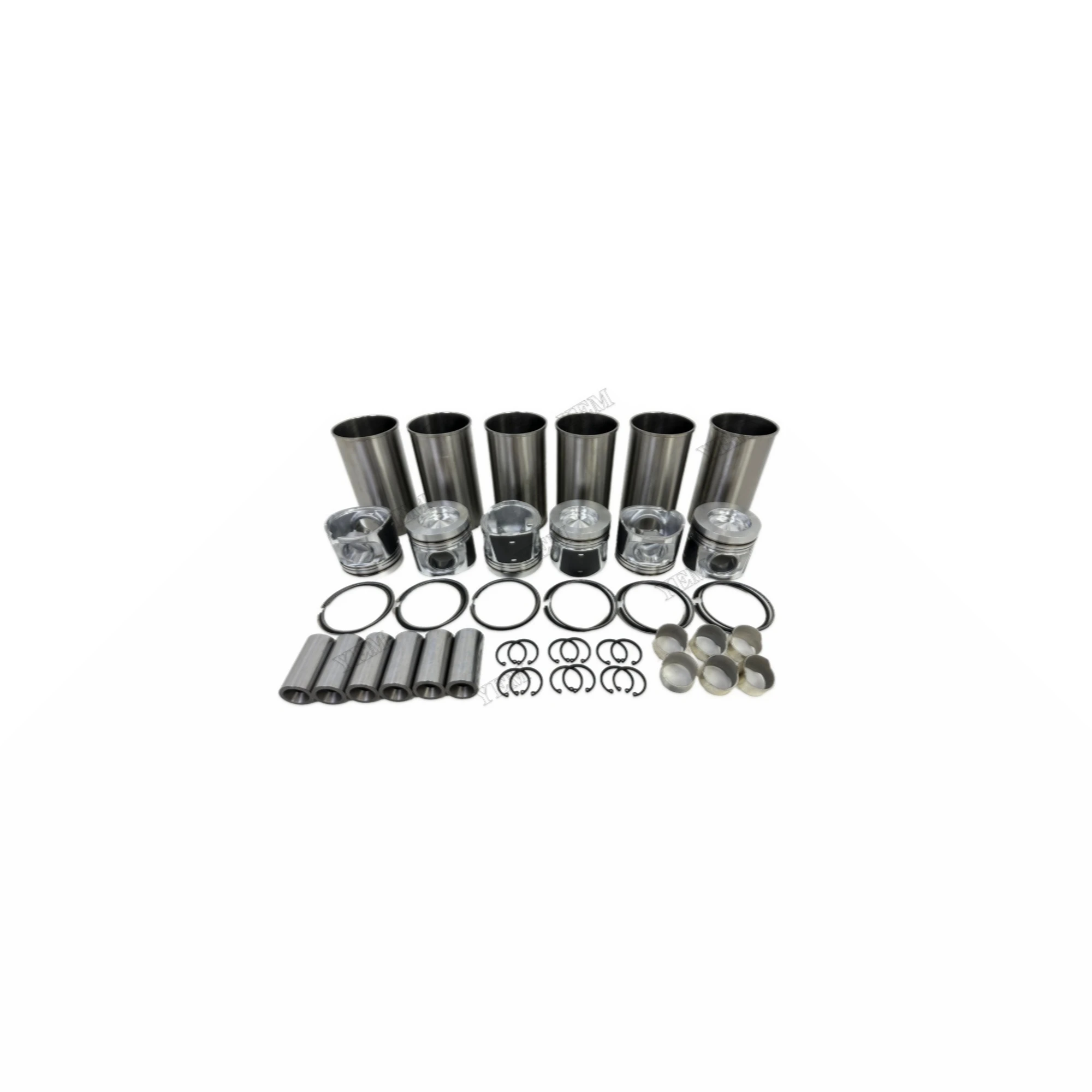 Cylinder Liner Kit Suitable for Volvo D6E Engine Replacement Parts