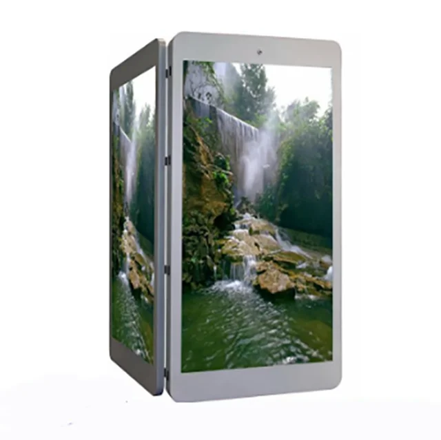 3G 4G Control Street Lighting Pole Led Display Screen