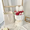 Rouge + pochette cadeau + guirlande lumineuse