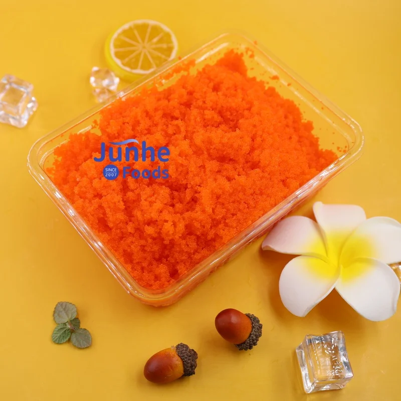 Frozen Capelin Roe - Masago from Junhe Foods, 8kg Box