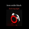 Luce ad anello nero rosso