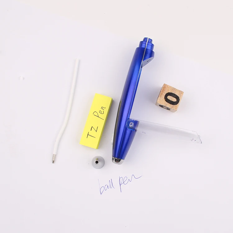 Multi-function Pen Sticker Paper LED Light Ball Neck Hang Pens