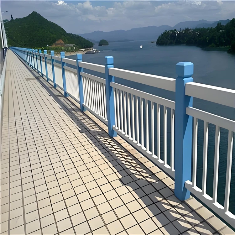Rustic Traffic Control Railing Street Railing Pedestrian Guardrail Traffic Barriers for Roadside ...