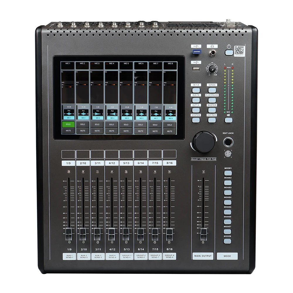 Mikiページ GOX-MT16 Premium Professional Digital Audio Console Mixer Touch