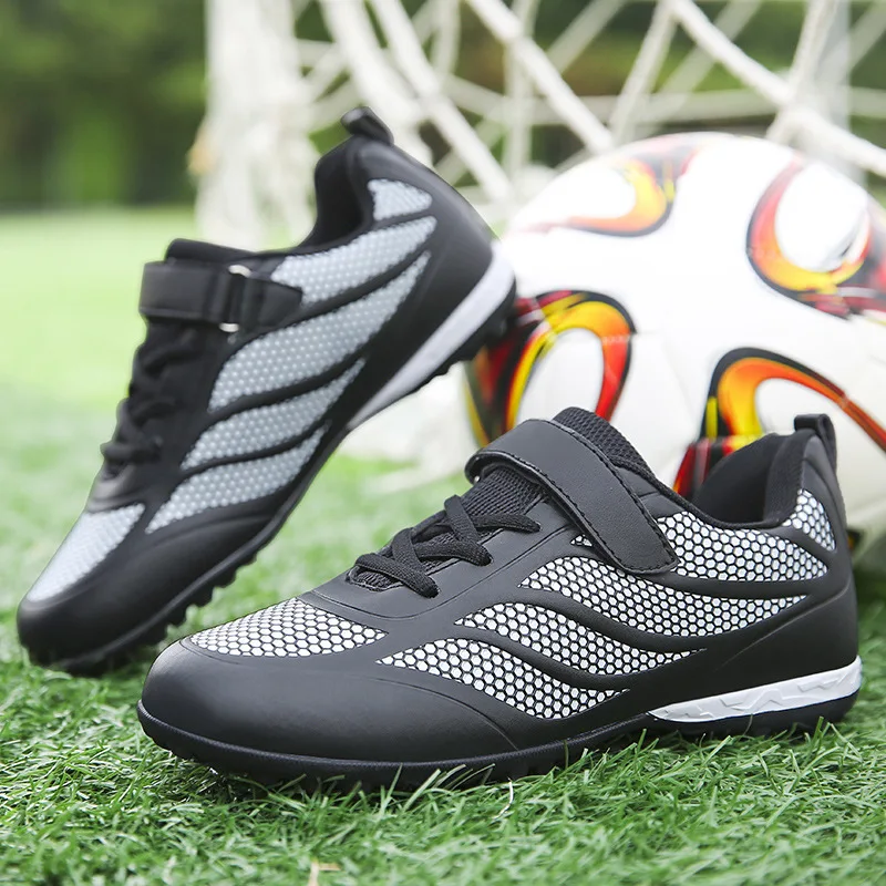 Заводские мужские футбольные бутсы, высокие футбольные бутсы, кроссовки, футбольная обувь для помещений