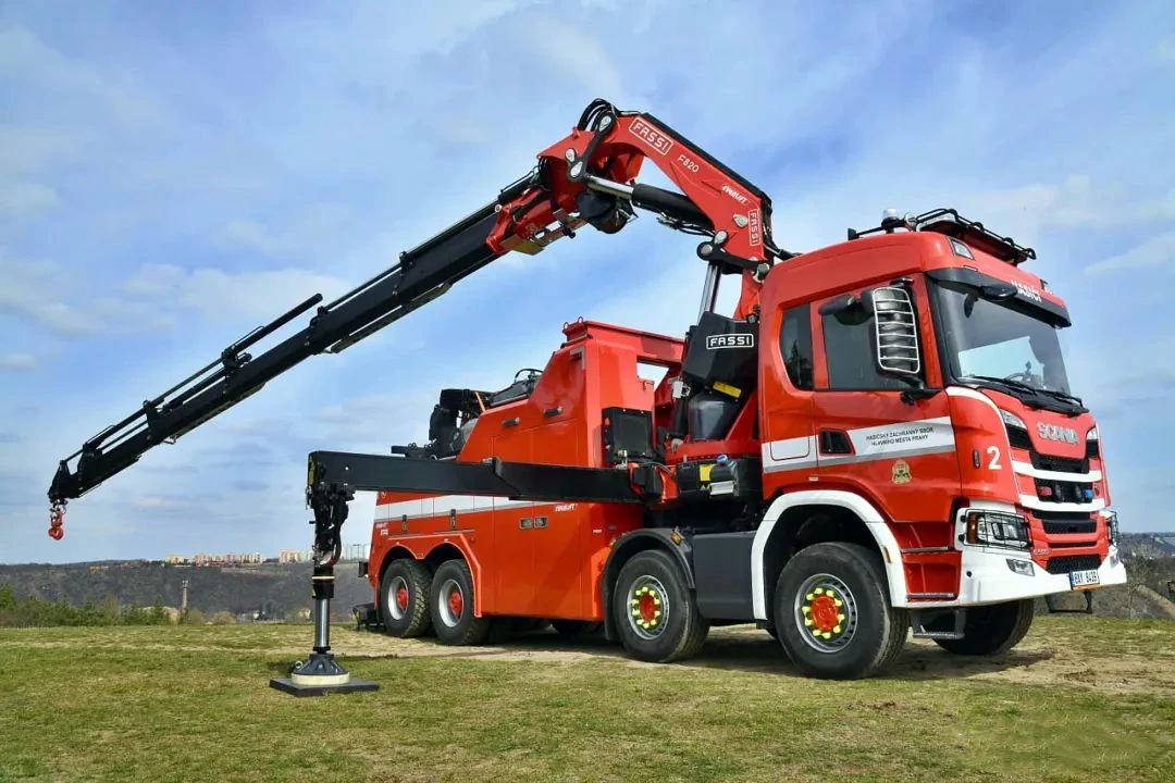 Mercedes-benz Arocs 4151 AK 8x8 Heavy Duty Obstacle Removal Trailer