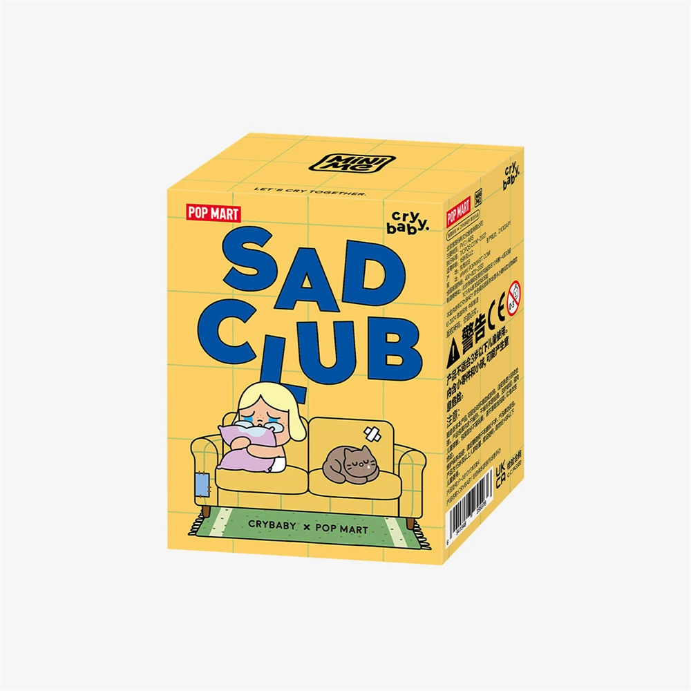 POP MART Crybaby Sad Clubシリーズシーンセットブラインドボックス