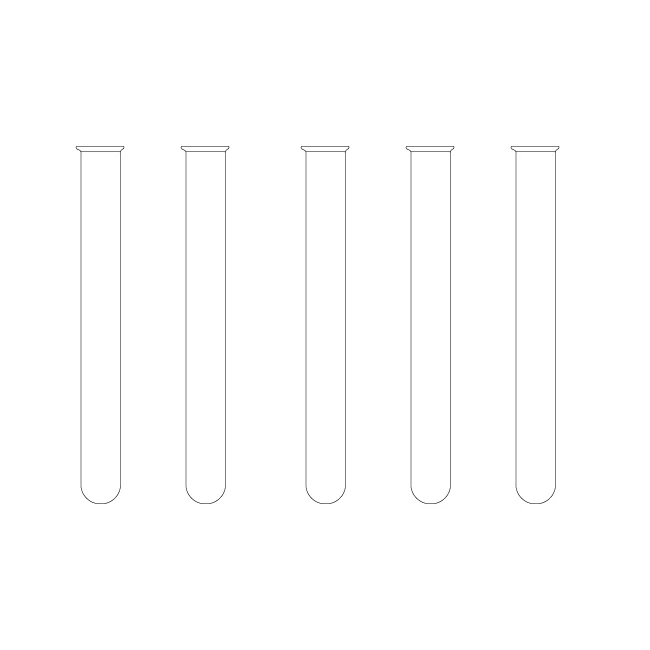 Test Tube With Rim