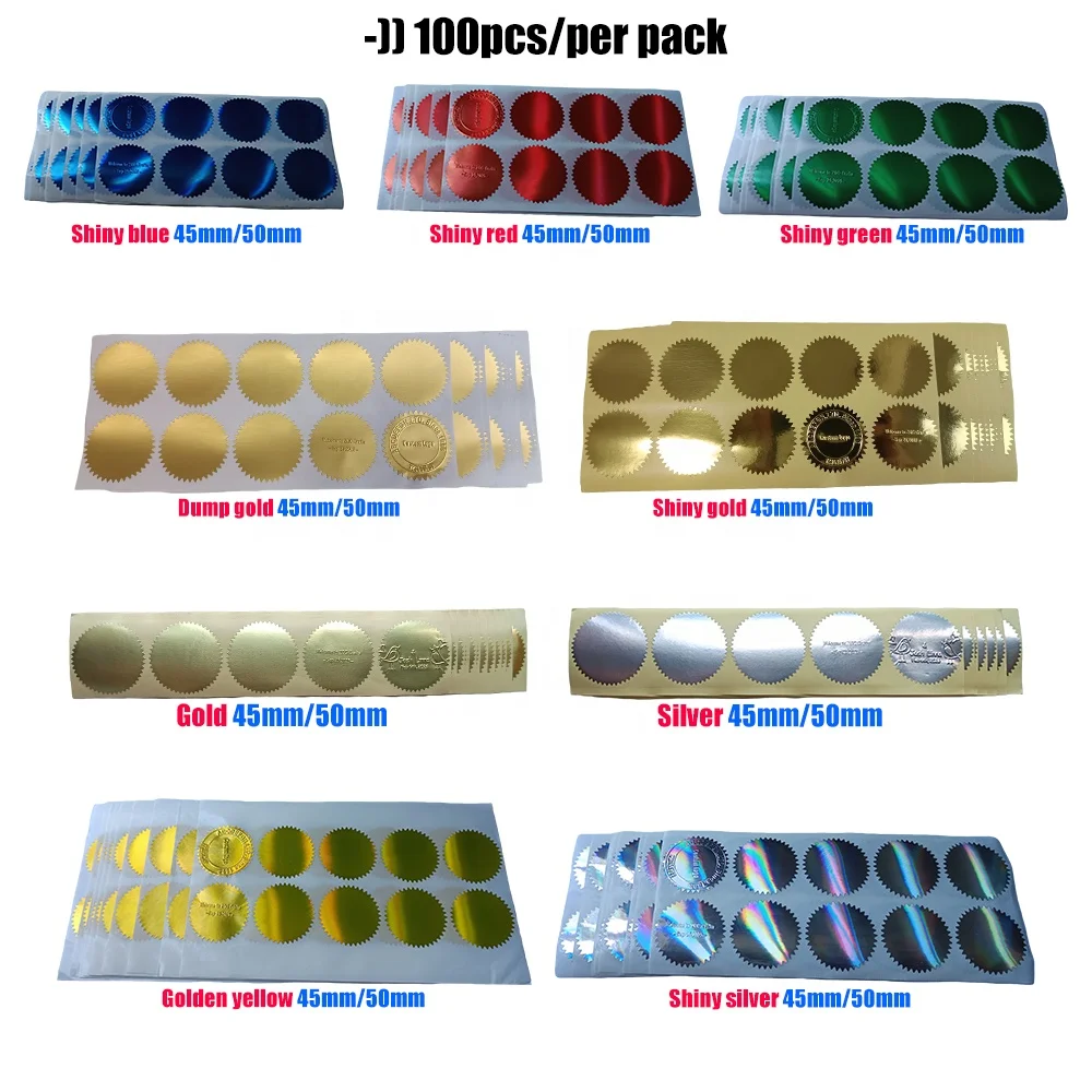 Diy Paper Hand Press Embosser Dry Seal Stamp Embossing for Office Docutments Certificate Seal
