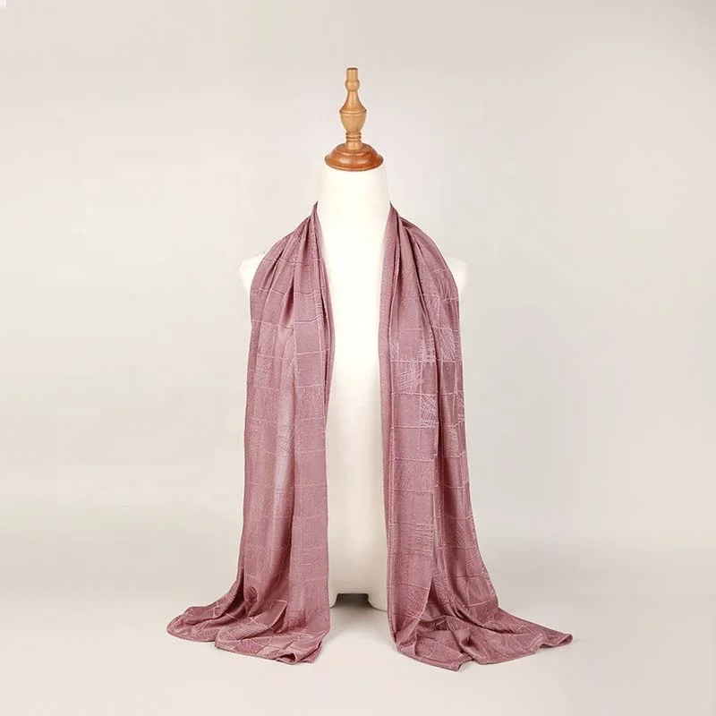 12 видов цветов оптовая продажа мягкий высококачественный Блестящий Модный полиэфирный хиджаб из