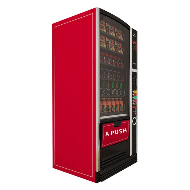Self Vending Coffee Machine..automatic Vending Machine to  Snacks Vending Machine Lcd Advertising Screen