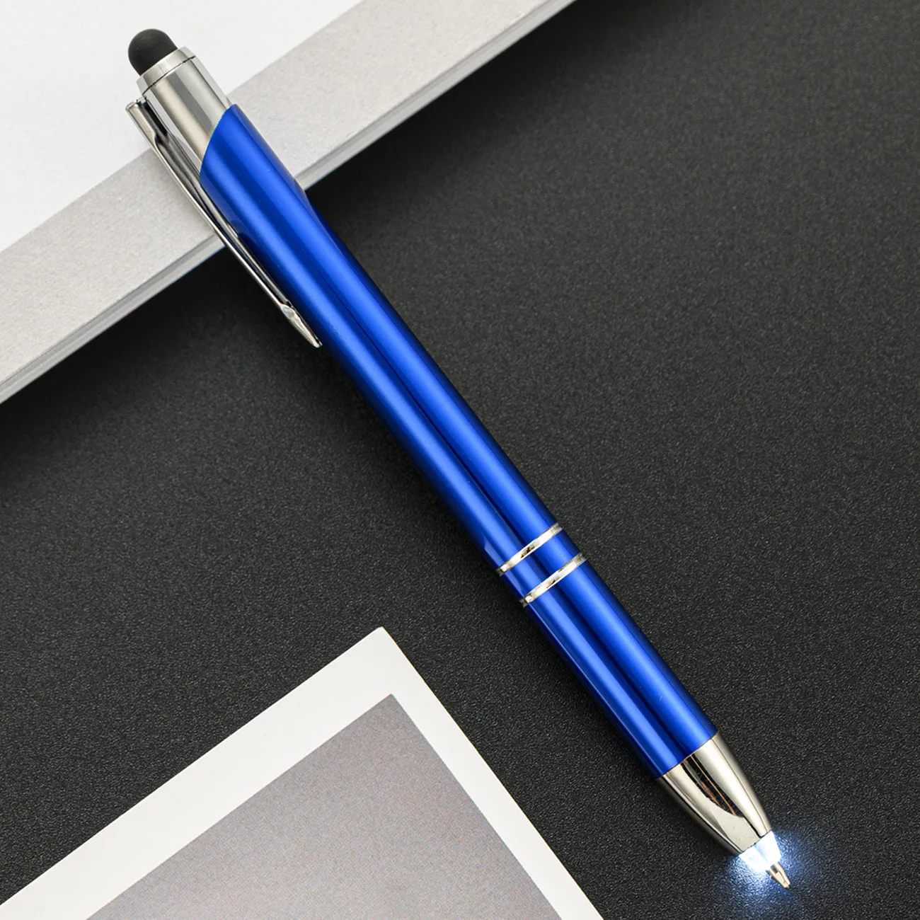 branded printed logo names promotional touch screen surface pen mobile phone pens with stylus