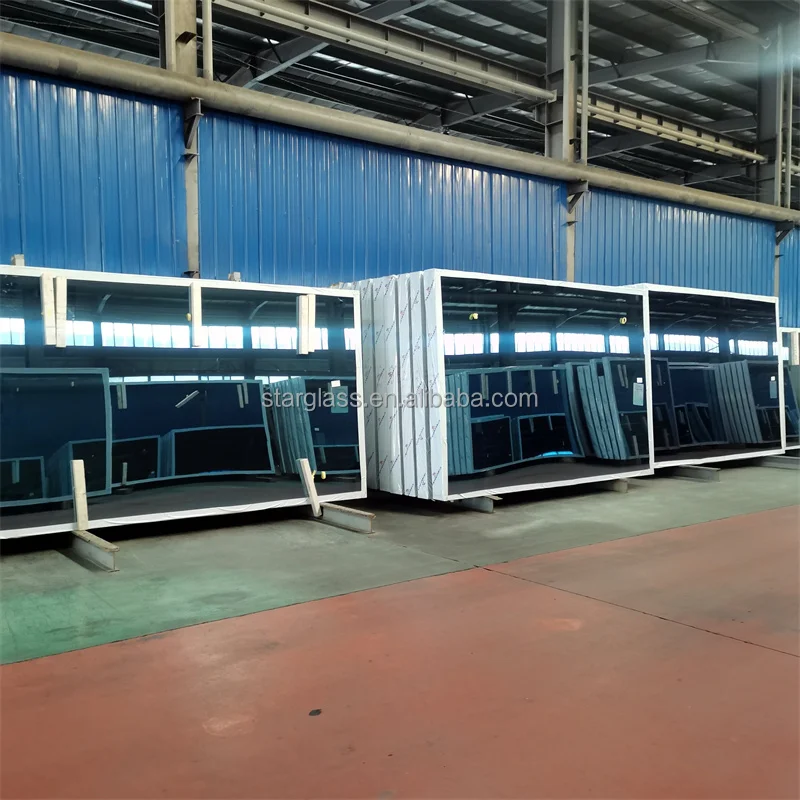 product euro gray reflective 5mm 6mm 10mm 12mm tempered float glass dark blue smoke gray tinted for curtain wall and bathroom-15