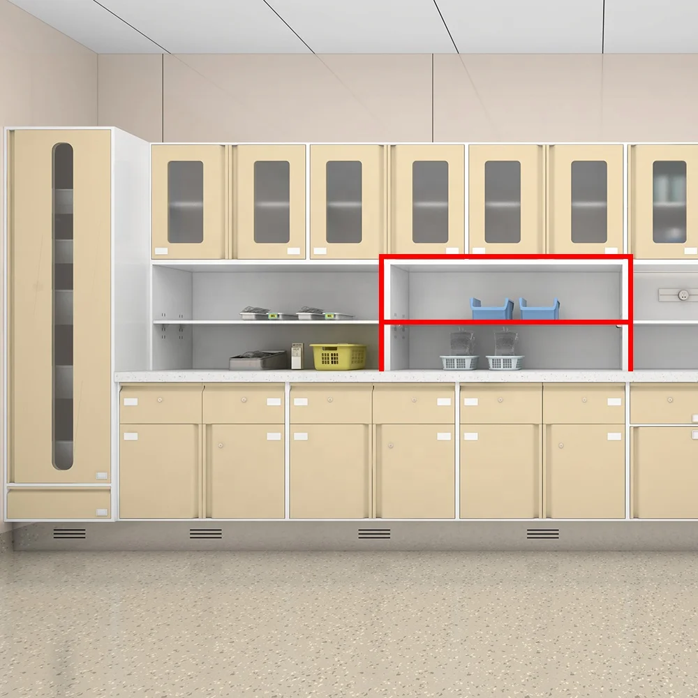 Modern Adjustable Wall Mount Shelter Cabinet Customizable Size Color for Hospital Office School Clinic Supermarket Bedroom Use 4