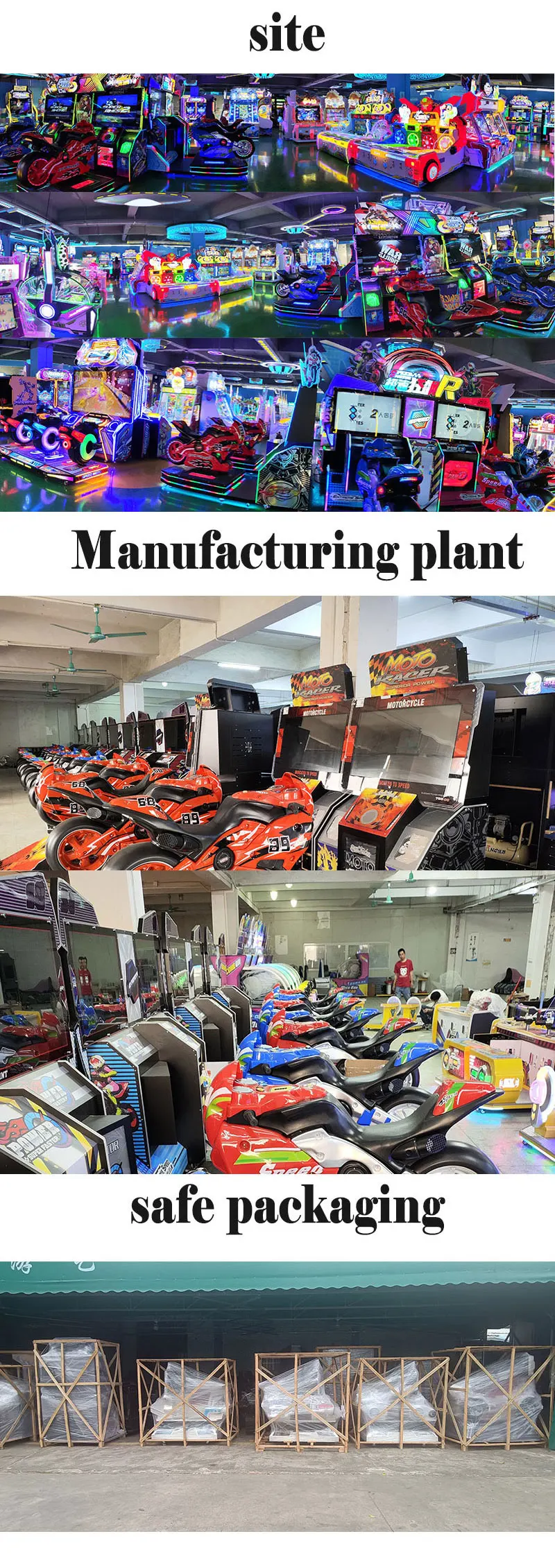 Simulator Racing Car Arcade Coin-operated Video Game Console Game Motorcycle Center Racing Console Speed Video Arcade