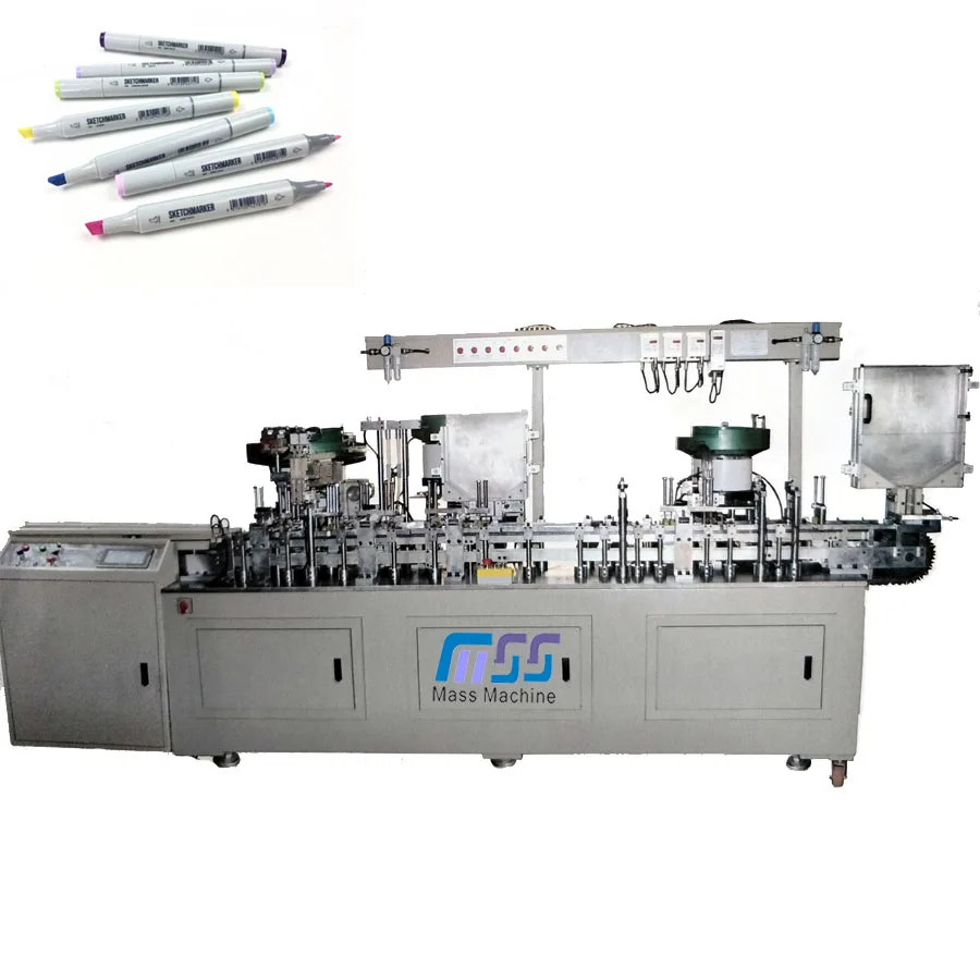 Permanent  Whiteboard Marker Pen Making  Assembly  Machine