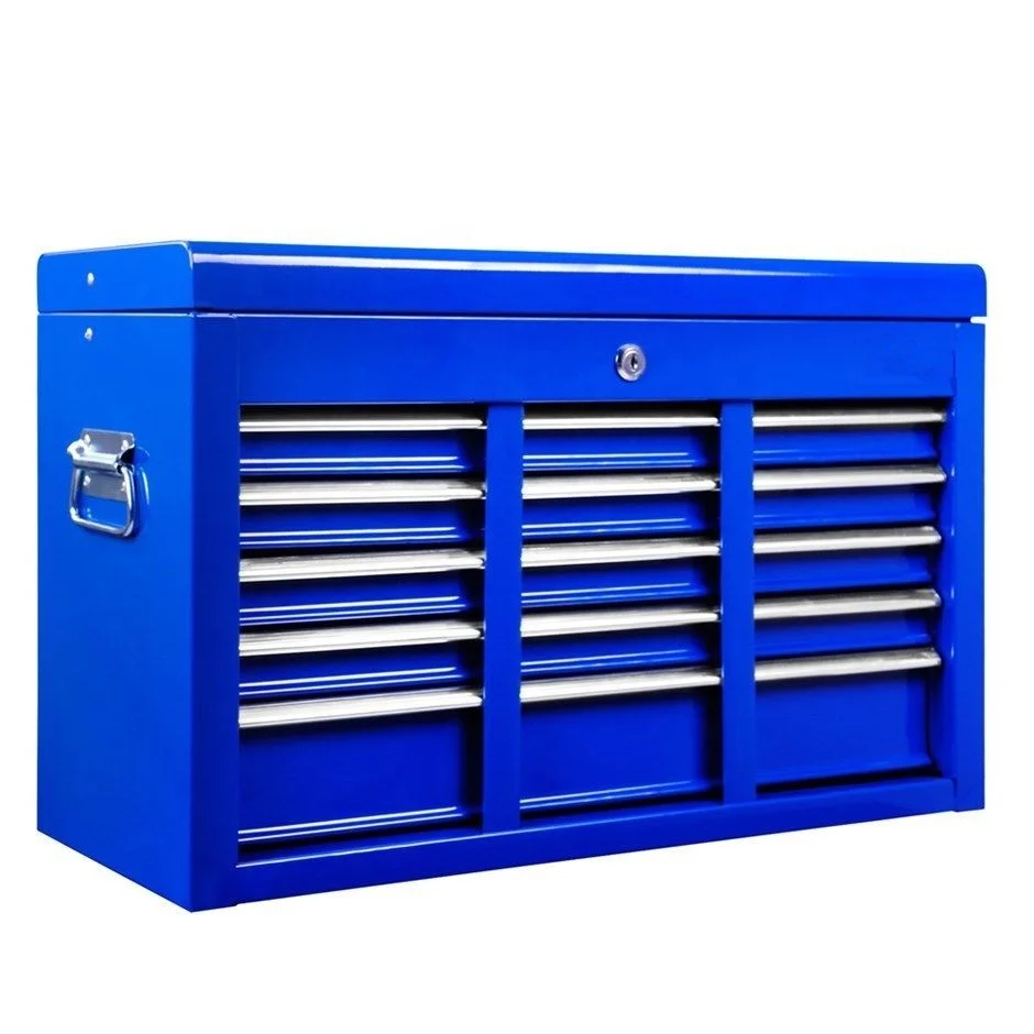 Custom Size Cold Rolling Steel Tool Chest Roller Cabinet Iron Material Powder Coated Surface for Garage Use and Protection