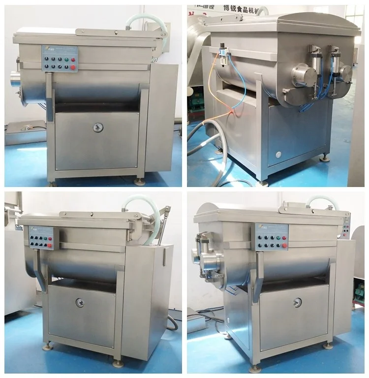 Vacuum Double Axis Meat Mixer Machine Mixing Machine