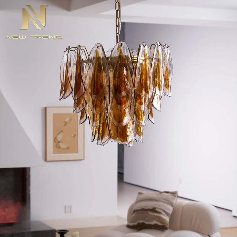 CPL-448 Large Custom Murano Glass Chandelier | High-End Italian Style Ceiling Lighting for Hotel & Villa