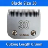 #30 lames (longueur de bavure de 0,5 mm)