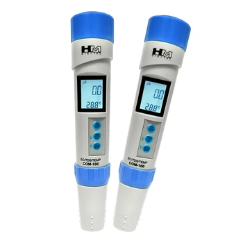 HM Digital COM-100 Waterproof EC / TDS / Temp Combo Meter 3 IN 1 EC TDS Temperature Meter