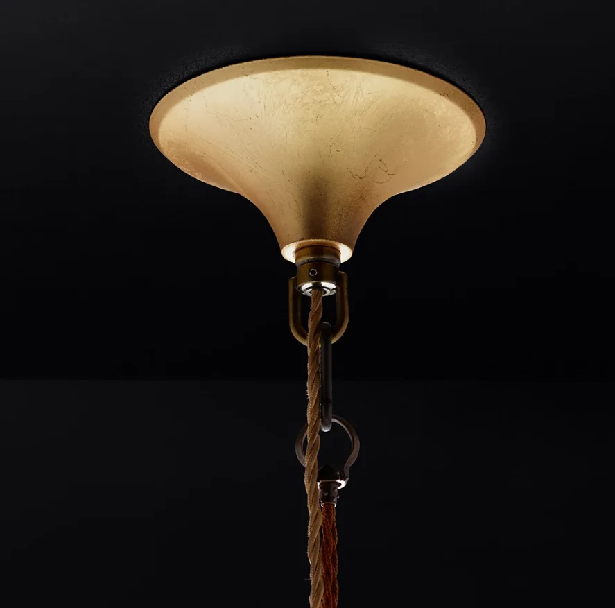 Custom Medieval Style Metal Umbrella Shaped Multilayer Chandelier