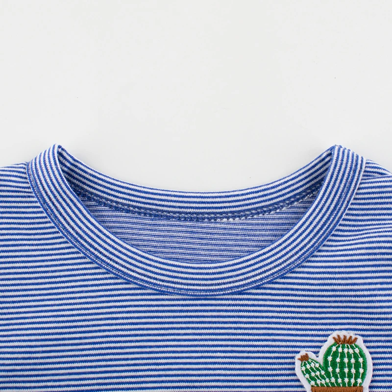 Модные Повседневные хлопковые футболки с длинными рукавами хорошего качества для маленьких мальчиков