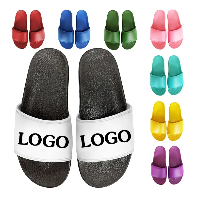 Custom Logo Slide Sandal Wholesale pantufla,Chinese Unisex Leather House Bathroom Home Indoor Eva Rubber Slipper For Women