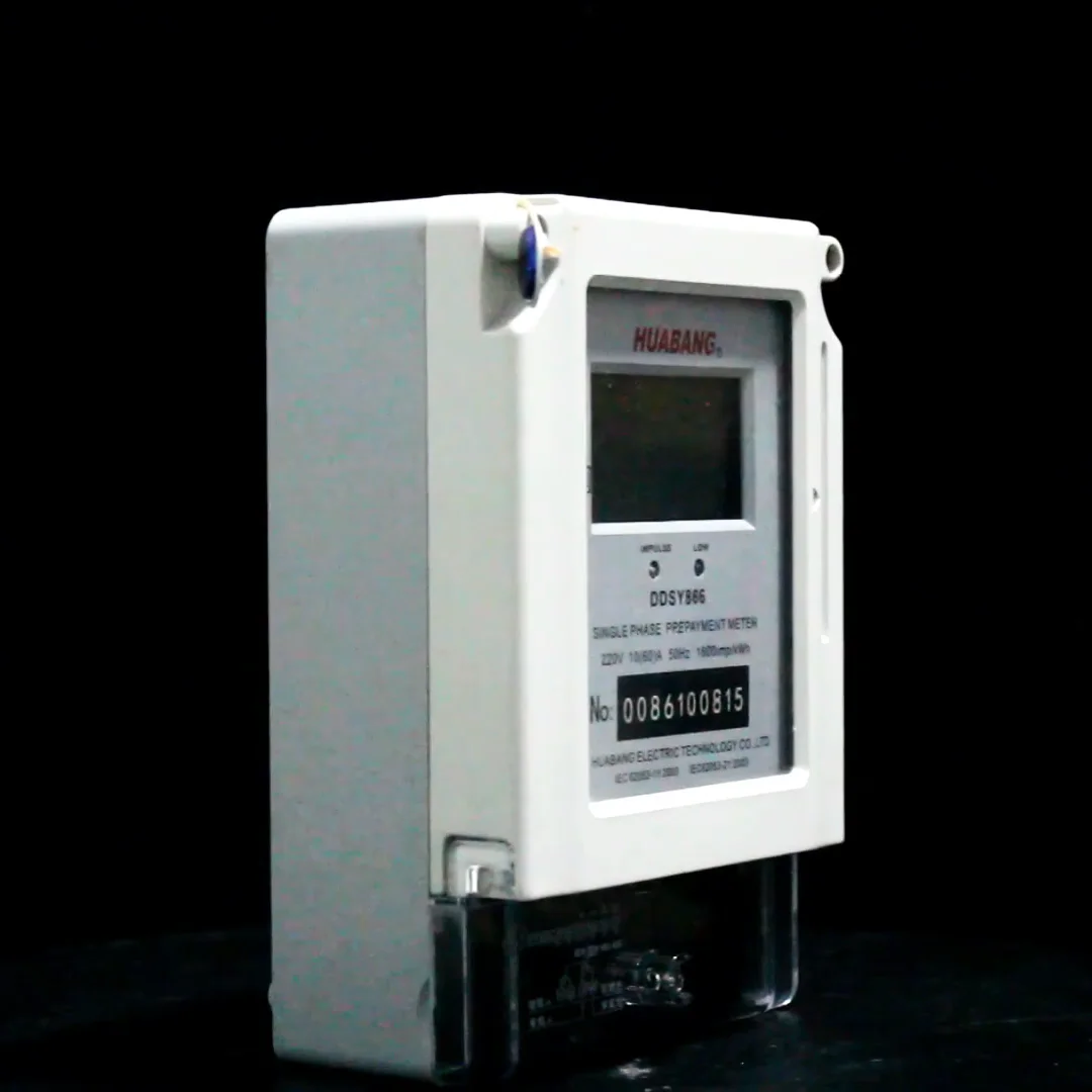 Single Phase Prepaid Energy Meter Ic Card Prepayment Electricity Meter