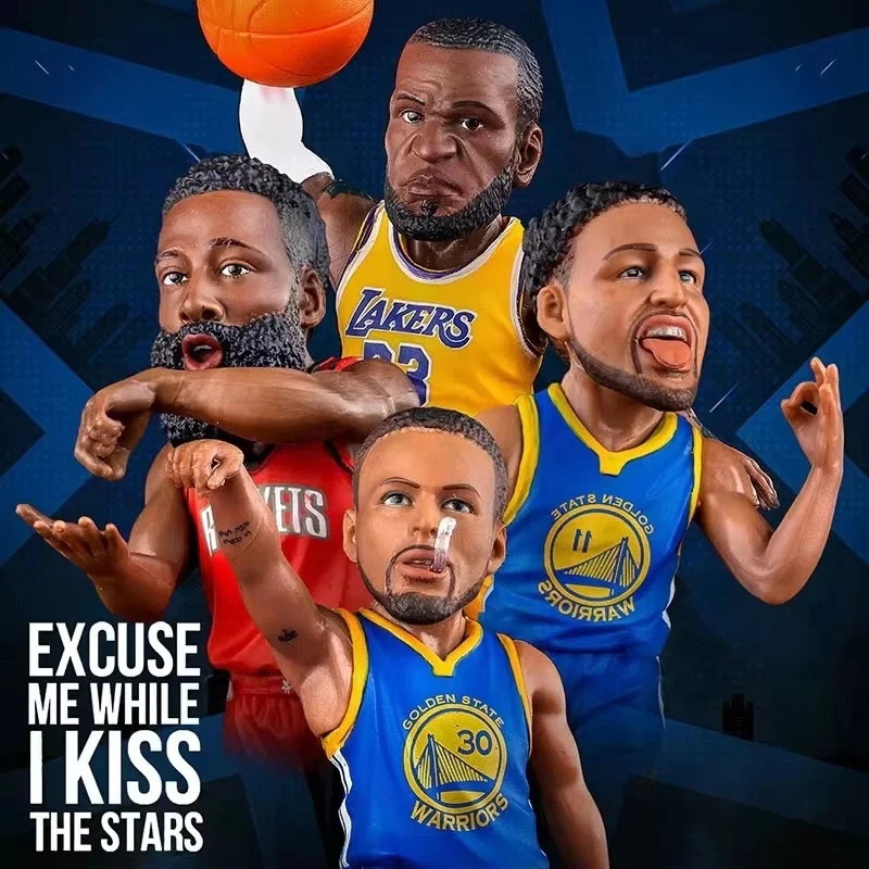 NBA Star Figurines - Lebron James, Stephen Curry, & More