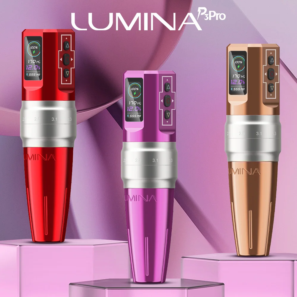 EZ Tattoo P3 Pro Lumina - Stepless Adjustable Stroke Pen