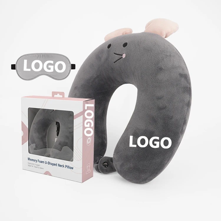 Cuscino Portatile in Schiuma a Memoria per Collo, Ergonomico, Vendibile, Ideale per Viaggi all'Aperto, Cuscino per il Collo 2025