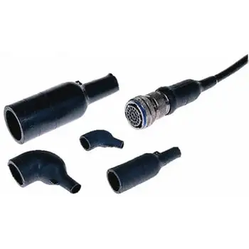 ZH-Z521-3 Equivalent Heat Shrink Molded Parts with Lipped Straight Boots for Electrical Applications Racing Wire Harness