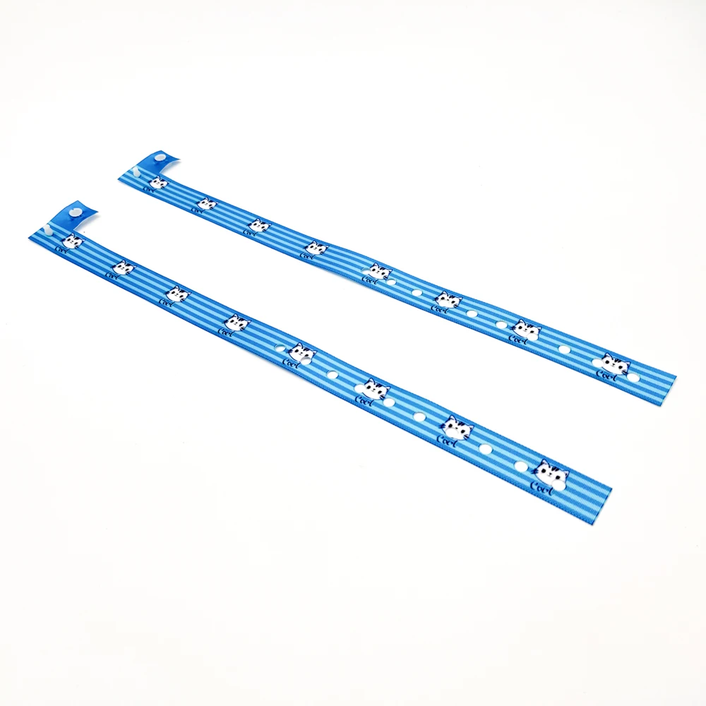 product hot selling customized l shaped hand bracelet sublimation printing logo satin woven festival event wristband for promotional use-5