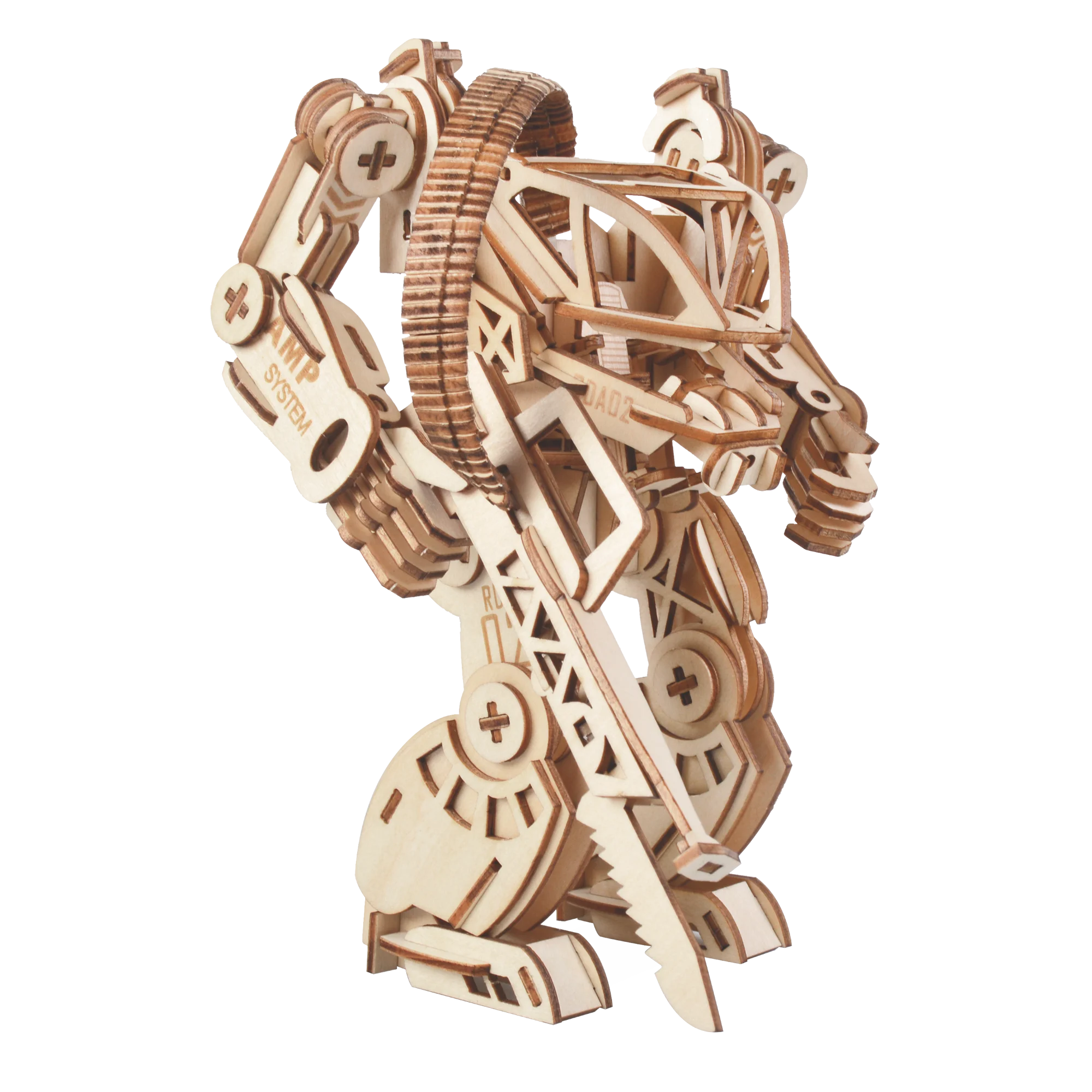 Educational Wooden 3D Puzzle AMP POWERSUIT for Kids