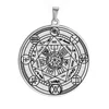 Steel-colored pendant